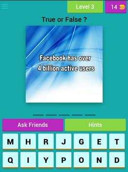 Facebook Quiz App screenshot 12