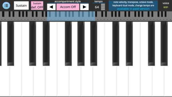 Accompanist Piano - Lite screenshot 5
