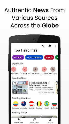 News Bucket - News App, Made In India screenshot 1