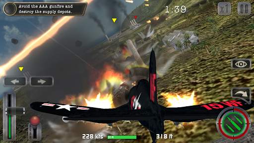 Air Combat Pilot: WW2 Pacific 7 تصوير الشاشة