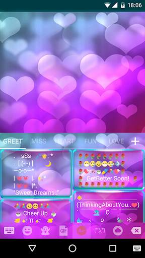 Rainbow Heart Theme - Emoji Keyboard Wallpaper screenshot 6