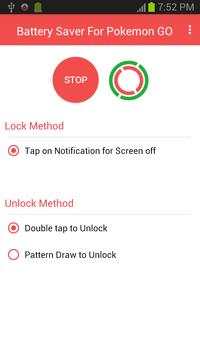 Battery Saver for Pokemon GO screenshot 1