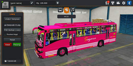 Mod Kerala Indian Bussid screenshot 3