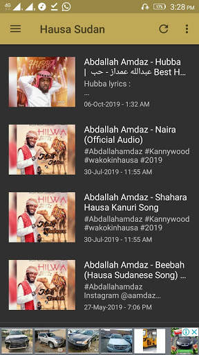 Hausa Sudan songs screenshot 4