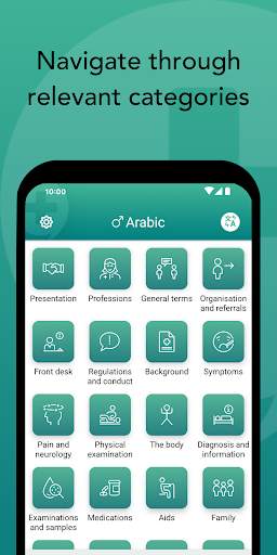 Care to Translate: Digital medical translator screenshot 3