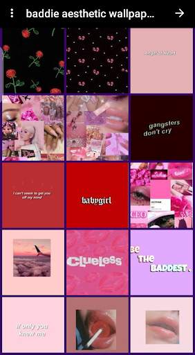baddie aesthetic wallpapers screenshot 1