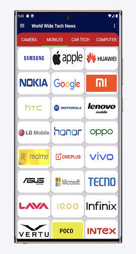 World Wide Tech News screenshot 5