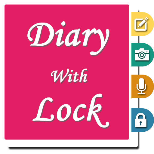 Secret Diary with lock - Personal Diary with lock icon