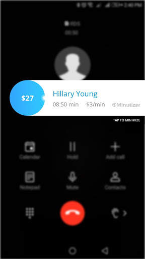 Pay Per Minute - Phone Call Charging screenshot 1