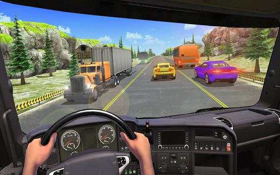 Racing In Bus: Real Highway Traffic screenshot 9