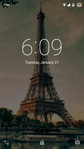 Eiffel tower wallpaper 3d - Paris wallpaper screenshot 2