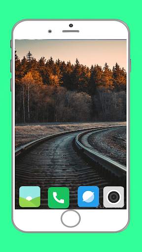 Railroad Full HD Wallpaper screenshot 2