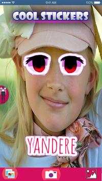 yandere sim sticker camera screenshot 1