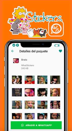Bratz Stickers for WhatsApp screenshot 4