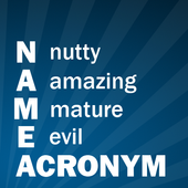 Name Acronym icon