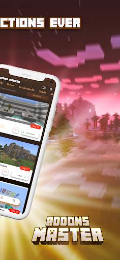 Addons: Minecraft mods, mcpe addons, maps, skins screenshot 2