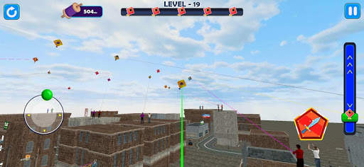 Indian Kite Flying 3D screenshot 2