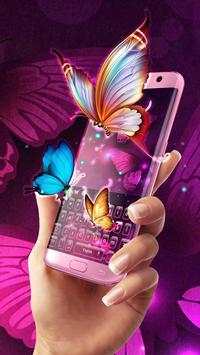 Glow butterfly keyboard स्क्रीनशॉट 2