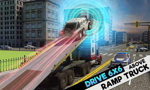 Car Transform Mega Ramp Truck Robot Transformation screenshot 3