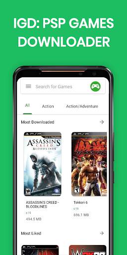 ISO GAMES DOWNLOADER screenshot 5