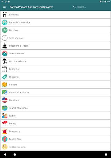 Korean Phrases and Conversations Free 2021 screenshot 11