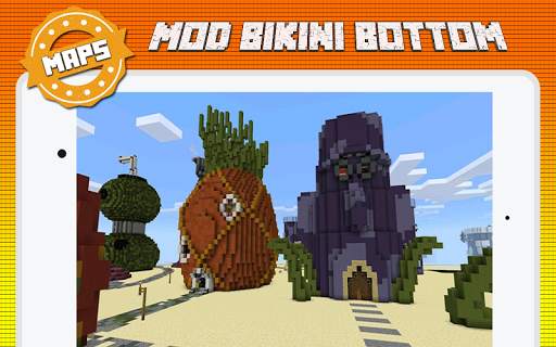 🍍 Mod Mcpe: Bikini Bottom for minecraft 🍍 screenshot 5