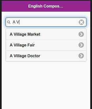 English Composition screenshot 1