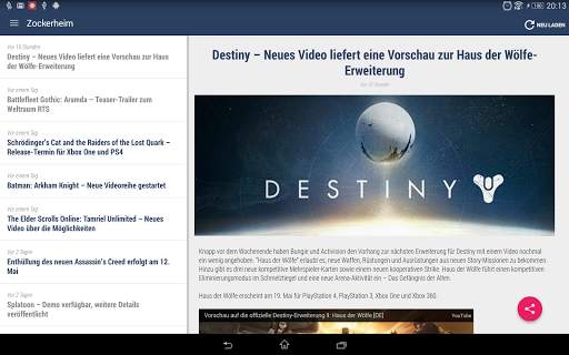 Zockerheim Game News screenshot 4