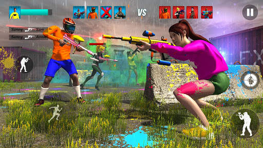 Paintball Arena Battle 3D screenshot 1