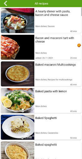 Spaghetti recipes screenshot 3