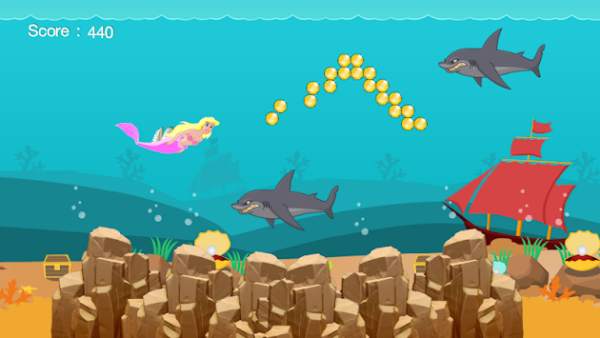 Shark Attack Mermaid screenshot 4