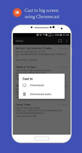 Amaze Browser. Cast web videos screenshot 5