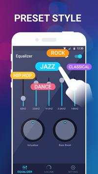 Equalizer sound booster - Volume booster screenshot 1
