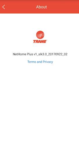 Trane Residential HVAC WiFi screenshot 5