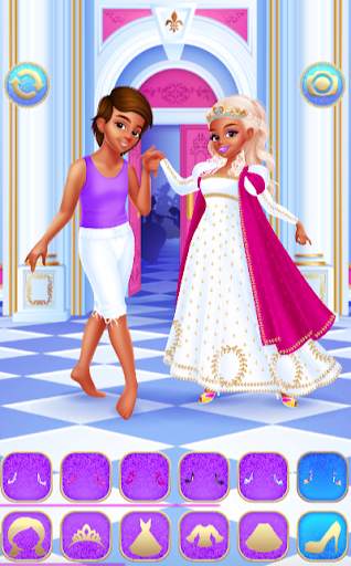 CINDERELLA PRINCE CHARMING: Wedding games for girl screenshot 2
