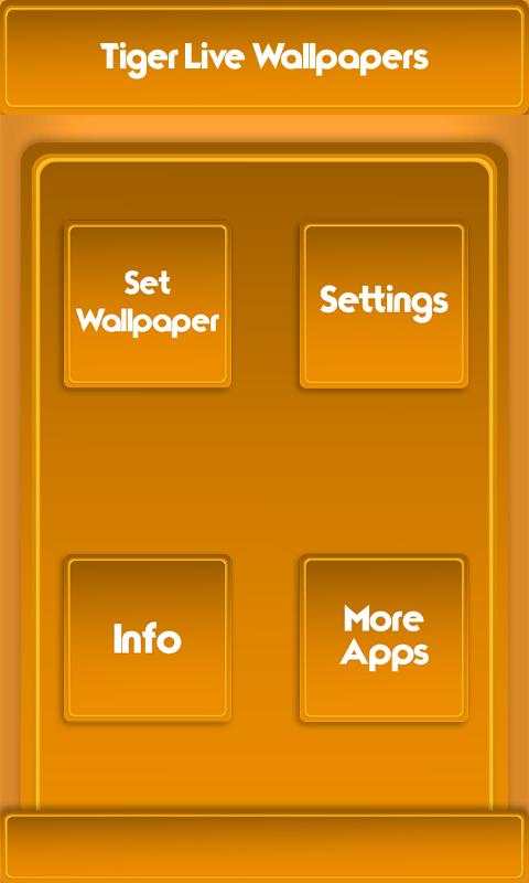 Tiger Live Wallpapers screenshot 7
