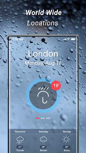 Live Weather 4 تصوير الشاشة