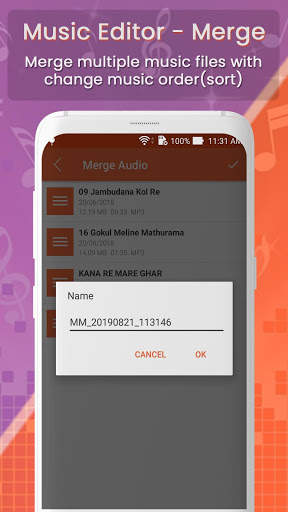 Music Editor: Trim Cutter Merge Convert Audio 4 تصوير الشاشة