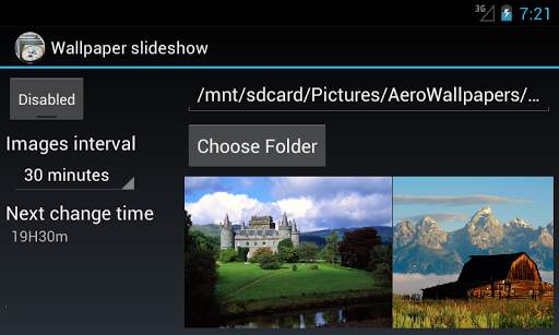 Wallpaper slideshow screenshot 2