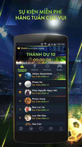 Bóng đá trực tiếp livescore365 screenshot 1