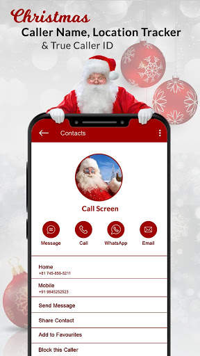 Christmas Caller Name,Location Tracker & Caller ID screenshot 2