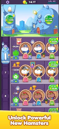 Idle Hamster Power: Clean Energy Tycoon Game screenshot 1
