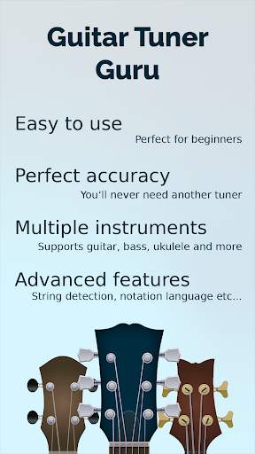 Easy Guitar Tuner screenshot 1