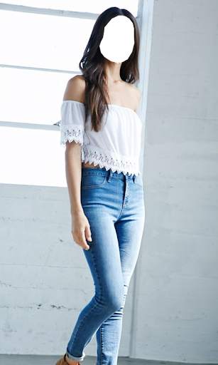Girls jeans Photo Editor screenshot 2