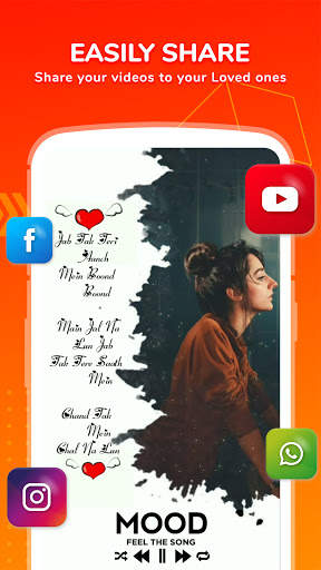 Wine : Video Status Maker with Lyrics Song screenshot 4