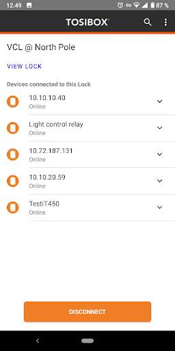 TOSIBOX Mobile Client screenshot 5