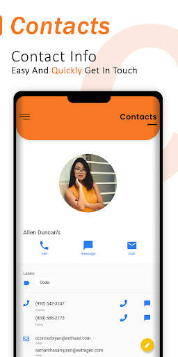 Contacts скриншот 5