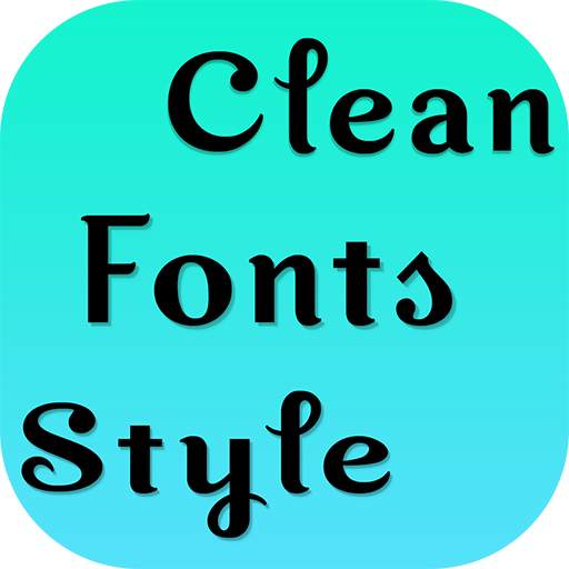 Clean Fonts Style 1.0