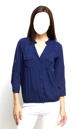 Women Shirt Photo Suit screenshot 3