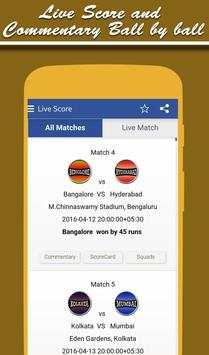 IPL 2016 screenshot 1
